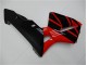 05-06 Rot Schwarz Honda CBR600RR Motorrad Vollverkleidung 05-06 Rot Schwarz Honda CBR600RR Motorrad Vollverkleidung