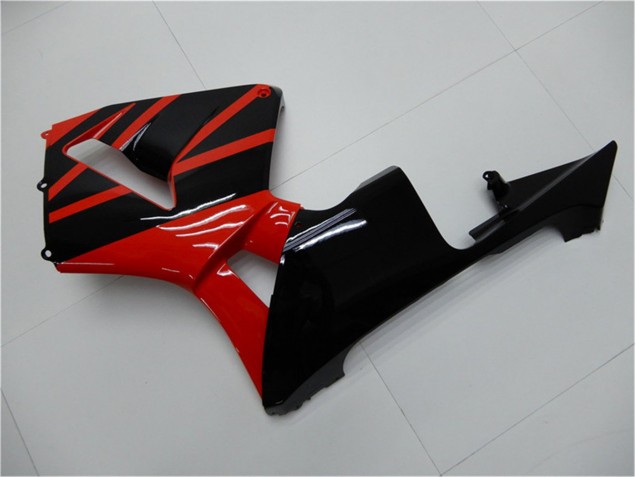 05-06 Rot Schwarz Honda CBR600RR Motorrad Vollverkleidung 05-06 Rot Schwarz Honda CBR600RR Motorrad Vollverkleidung