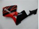 05-06 Rot Schwarz Honda CBR600RR Motorrad Vollverkleidung 05-06 Rot Schwarz Honda CBR600RR Motorrad Vollverkleidung