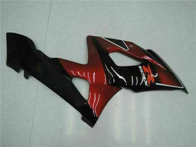 05-06 Rot Schwarz Suzuki GSXR 1000 Motorrad Verkleidung Komplett Sets