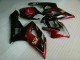 05-06 Rot Schwarz Suzuki GSXR 1000 Motorrad Verkleidung & Plastik 05-06 Rot Schwarz Suzuki GSXR 1000 Motorrad Verkleidung & Plastik