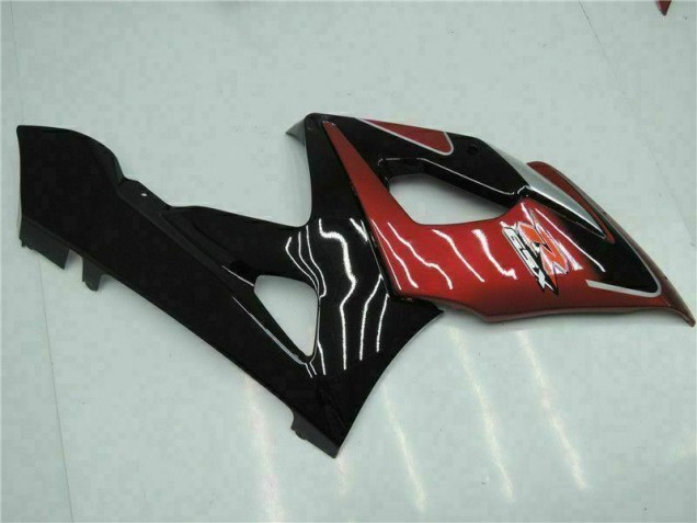 05-06 Rot Schwarz Suzuki GSXR 1000 Motorrad Verkleidungen 05-06 Rot Schwarz Suzuki GSXR 1000 Motorrad Verkleidungen