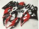05-06 Rot Schwarz Suzuki GSXR 1000 Motorrad Vollverkleidung
