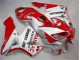 05-06 Rot Weiß Honda CBR600RR Motorrad Verkleidung Komplett Sets 05-06 Rot Weiß Honda CBR600RR Motorrad Verkleidung Komplett Sets