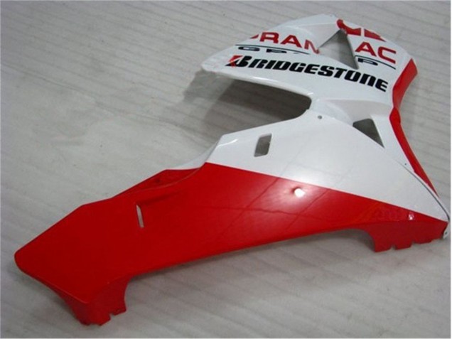 05-06 Rot Weiß Honda CBR600RR Motorrad Verkleidung Komplett Sets 05-06 Rot Weiß Honda CBR600RR Motorrad Verkleidung Komplett Sets