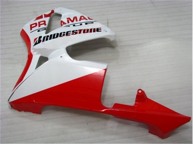 05-06 Rot Weiß Honda CBR600RR Motorrad Verkleidung Komplett Sets 05-06 Rot Weiß Honda CBR600RR Motorrad Verkleidung Komplett Sets