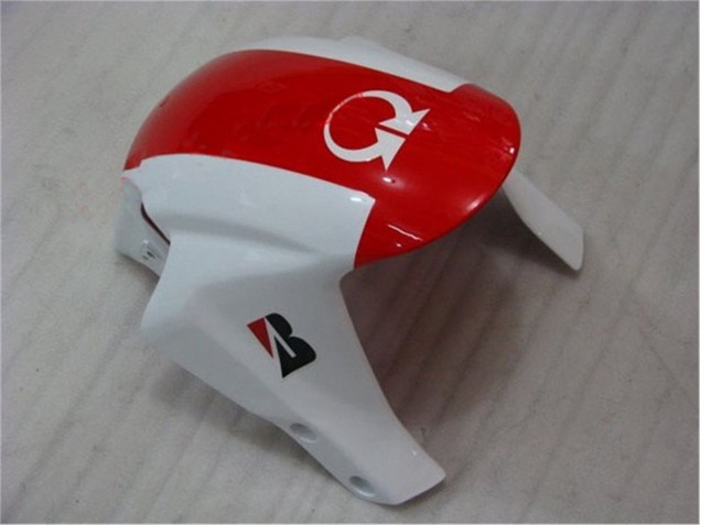 05-06 Rot Weiß Honda CBR600RR Motorrad Verkleidung Komplett Sets 05-06 Rot Weiß Honda CBR600RR Motorrad Verkleidung Komplett Sets