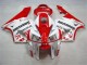 05-06 Rot Weiß Honda CBR600RR Motorrad Verkleidung Komplett Sets 05-06 Rot Weiß Honda CBR600RR Motorrad Verkleidung Komplett Sets
