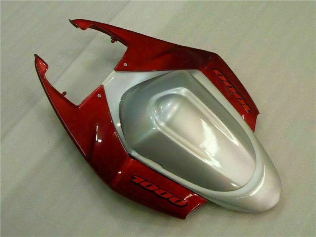 05-06 Rot Weiß Suzuki GSXR 1000 Motorrad Verkleidungen
