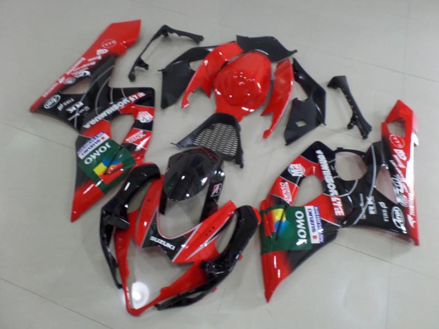 05-06 Rot Yoshimura Suzuki GSXR 1000 Motorrad Verkleidung 05-06 Rot Yoshimura Suzuki GSXR 1000 Motorrad Verkleidung