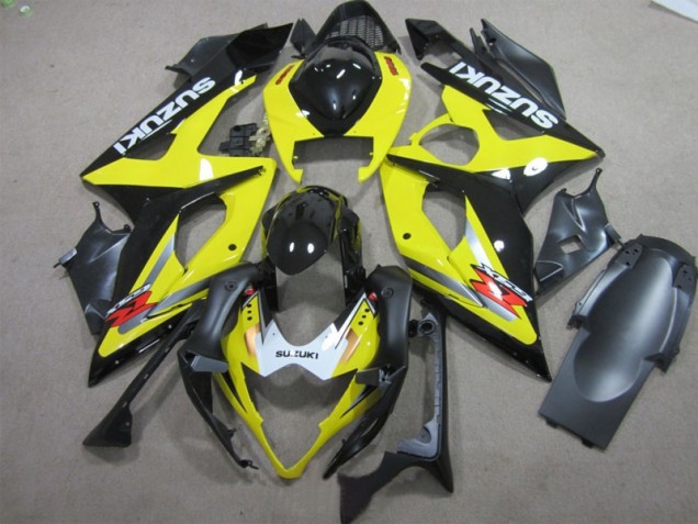 05-06 Schwarz Gelb Suzuki GSXR 1000 Motorrad Verkleidung 05-06 Schwarz Gelb Suzuki GSXR 1000 Motorrad Verkleidung