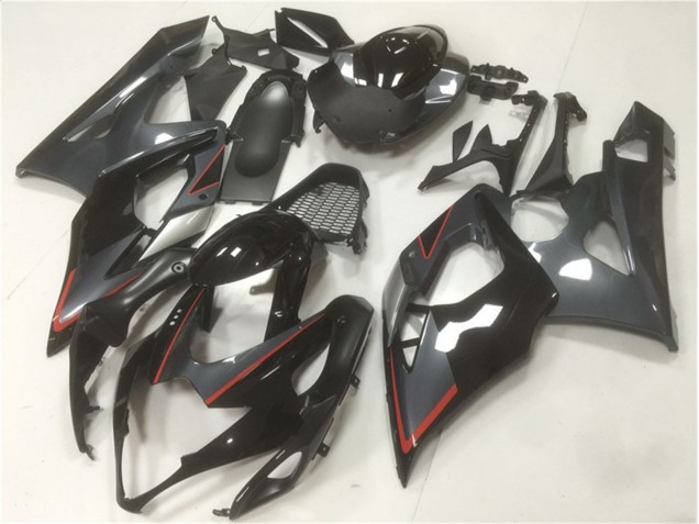 05-06 Schwarz Grau Suzuki GSXR 1000 Motorrad Verkleidung