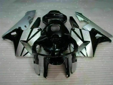 05-06 Schwarz Honda CBR600RR Motorradverkleidung Plastik Kits