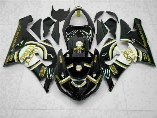 05-06 Schwarz Kawasaki ZX6R Motorrad Verkleidung & Plastik 05-06 Schwarz Kawasaki ZX6R Motorrad Verkleidung & Plastik