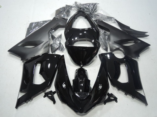 05-06 Schwarz Kawasaki ZX6R Motorrad Vollverkleidung & Plastik