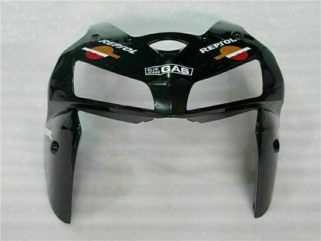 05-06 Schwarz Repsol Honda CBR600RR Motorrad Verkleidung 05-06 Schwarz Repsol Honda CBR600RR Motorrad Verkleidung