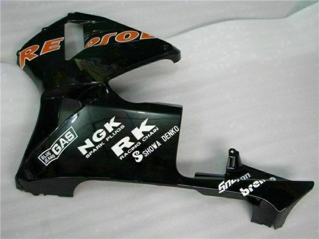 05-06 Schwarz Repsol Honda CBR600RR Motorrad Verkleidung 05-06 Schwarz Repsol Honda CBR600RR Motorrad Verkleidung
