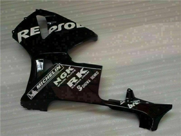 05-06 Schwarz Repsol Honda CBR600RR Motorrad Verkleidungen 05-06 Schwarz Repsol Honda CBR600RR Motorrad Verkleidungen