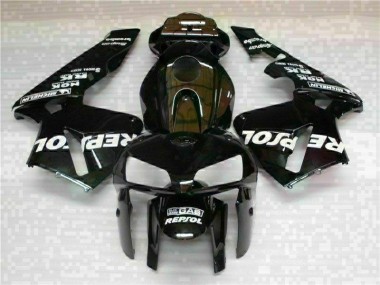05-06 Schwarz Repsol Honda CBR600RR Motorrad Verkleidungen