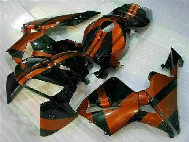 05-06 Schwarz Rot Honda CBR600RR Motorrad Vollverkleidung 05-06 Schwarz Rot Honda CBR600RR Motorrad Vollverkleidung