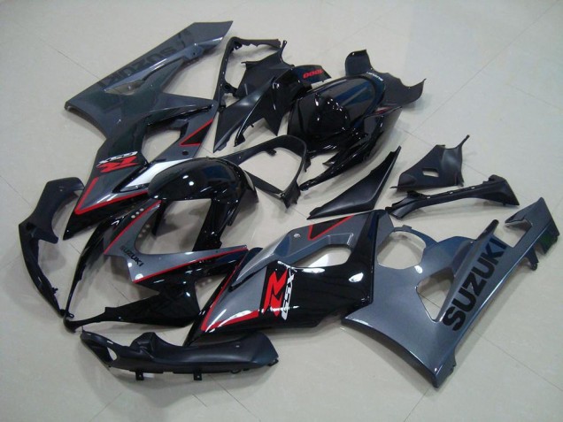 05-06 Schwarz Rote Aufkleber Suzuki GSXR 1000 Motorrad Verkleidung 05-06 Schwarz Rote Aufkleber Suzuki GSXR 1000 Motorrad Verkleidung