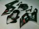 05-06 Schwarz Suzuki GSXR 1000 Motorrad Vollverkleidung