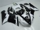 05-06 Schwarz Weiß Kawasaki ZX6R Motorrad Verkleidung 05-06 Schwarz Weiß Kawasaki ZX6R Motorrad Verkleidung