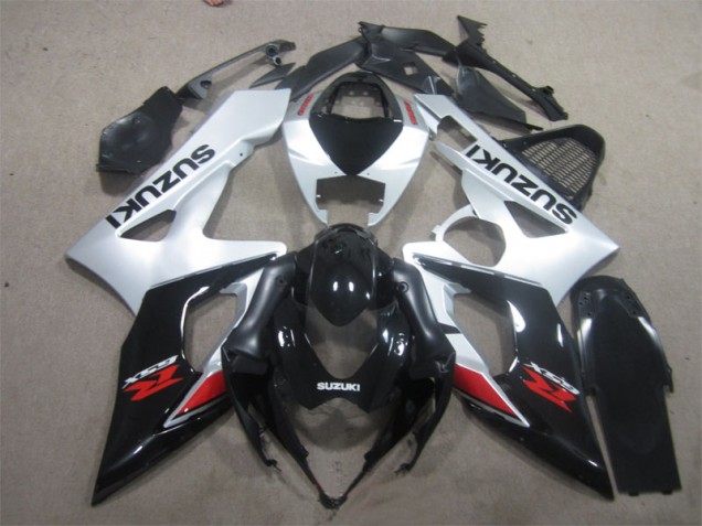 05-06 Schwarz Weiß Suzuki GSXR 1000 Motorrad Verkleidung 05-06 Schwarz Weiß Suzuki GSXR 1000 Motorrad Verkleidung