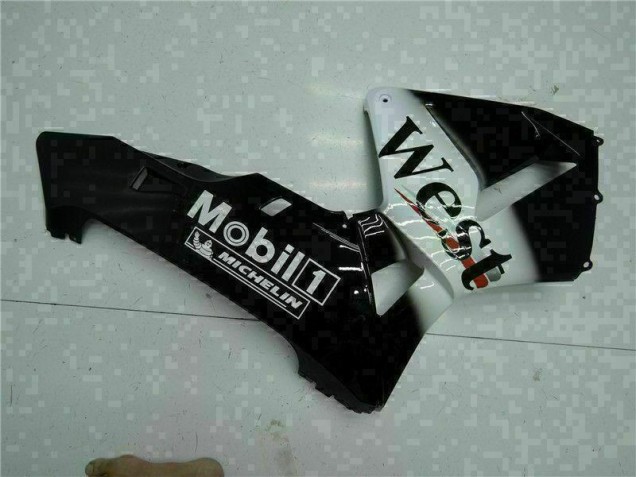 05-06 Schwarz West Honda CBR600RR Motorrad Verkleidung 05-06 Schwarz West Honda CBR600RR Motorrad Verkleidung