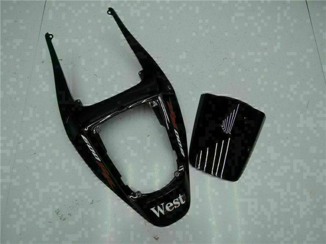 05-06 Schwarz West Honda CBR600RR Motorrad Verkleidung 05-06 Schwarz West Honda CBR600RR Motorrad Verkleidung