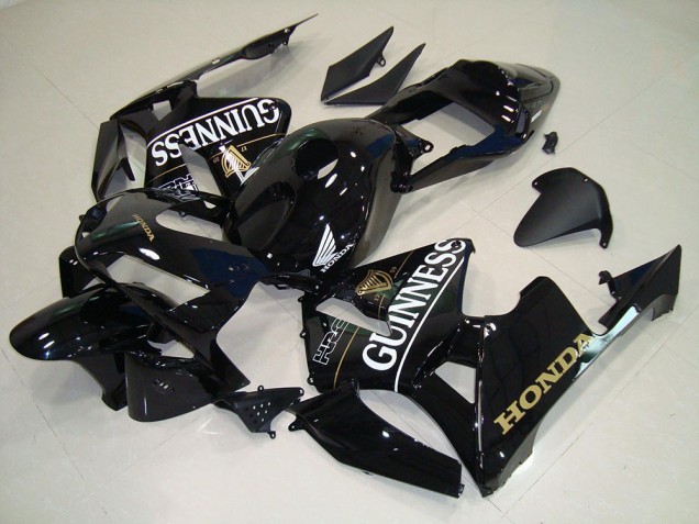 05-06 Schwarze Schütze Honda CBR600RR Motorrad Verkleidung 05-06 Schwarze Schütze Honda CBR600RR Motorrad Verkleidung