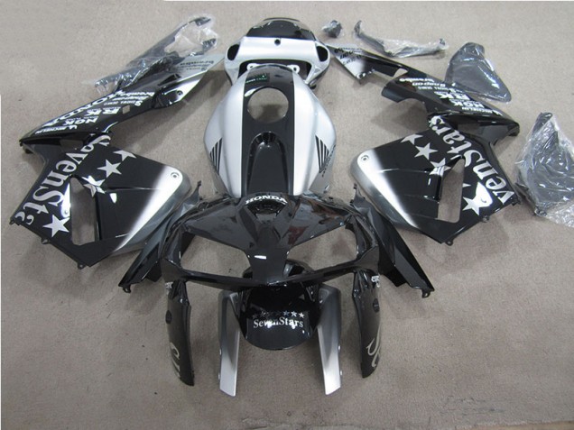 05-06 Schwarze SevenStars Honda CBR600RR Motorrad Verkleidung 05-06 Schwarze SevenStars Honda CBR600RR Motorrad Verkleidung