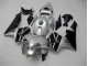 05-06 Silber Schwarz Honda CBR600RR Motorrad Verkleidung 05-06 Silber Schwarz Honda CBR600RR Motorrad Verkleidung