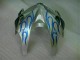 05-06 Weiß Blau Flamme Honda CBR600RR Motorrad Verkleidung 05-06 Weiß Blau Flamme Honda CBR600RR Motorrad Verkleidung