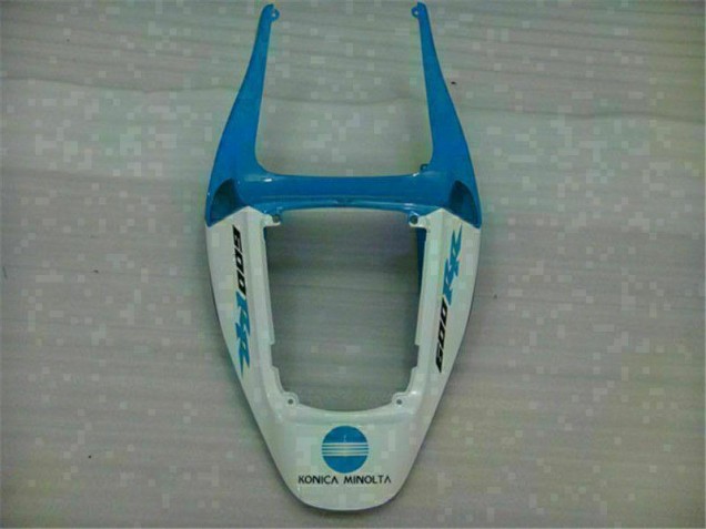 05-06 Weiß Blau Honda CBR600RR Motorrad Verkleidung 05-06 Weiß Blau Honda CBR600RR Motorrad Verkleidung