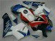 05-06 Weiß Blau Honda CBR600RR Motorrad Verkleidungen 05-06 Weiß Blau Honda CBR600RR Motorrad Verkleidungen