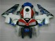 05-06 Weiß Blau Honda CBR600RR Motorrad Verkleidungen 05-06 Weiß Blau Honda CBR600RR Motorrad Verkleidungen