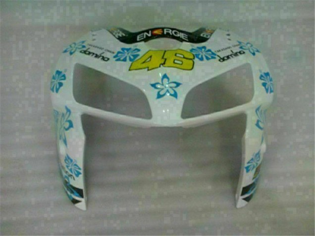05-06 Weiß Blau Nastro Azzurro 46 Honda CBR600RR Motorrad Verkleidungen 05-06 Weiß Blau Nastro Azzurro 46 Honda CBR600RR Motorrad Verkleidungen