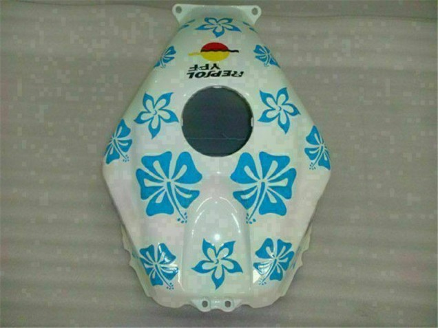 05-06 Weiß Blau Nastro Azzurro 46 Honda CBR600RR Motorrad Verkleidungen 05-06 Weiß Blau Nastro Azzurro 46 Honda CBR600RR Motorrad Verkleidungen