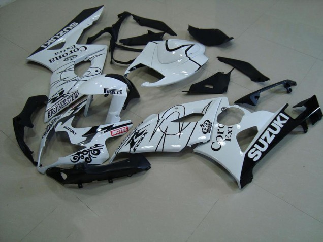 05-06 Weiß Corona Suzuki GSXR 1000 Motorrad Verkleidung 05-06 Weiß Corona Suzuki GSXR 1000 Motorrad Verkleidung