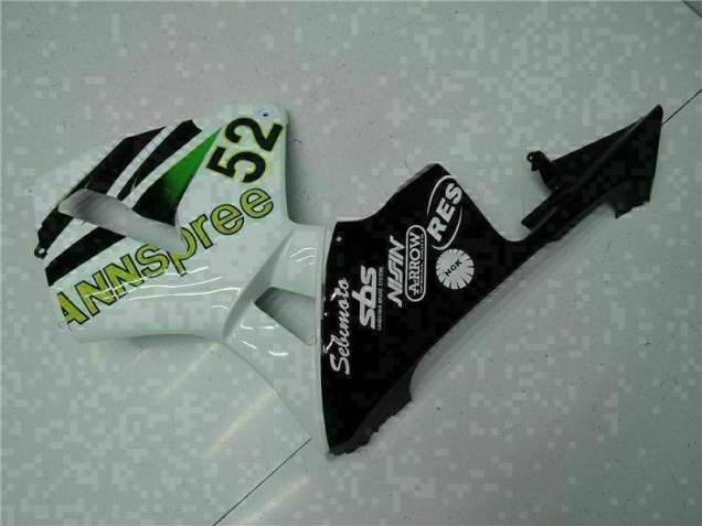 05-06 Weiß Gelb Grün 52 Honda CBR600RR Motorrad Verkleidung 05-06 Weiß Gelb Grün 52 Honda CBR600RR Motorrad Verkleidung