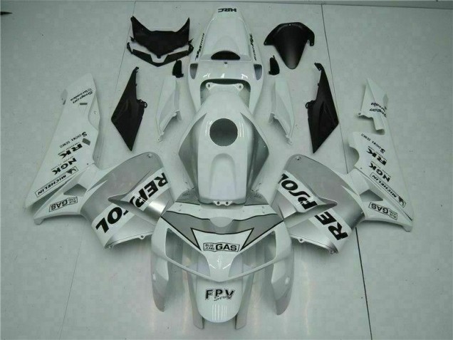 05-06 Weiß Honda CBR600RR Motor Verkleidung 05-06 Weiß Honda CBR600RR Motor Verkleidung