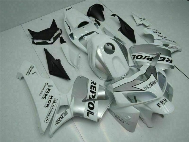 05-06 Weiß Honda CBR600RR Motor Verkleidung 05-06 Weiß Honda CBR600RR Motor Verkleidung