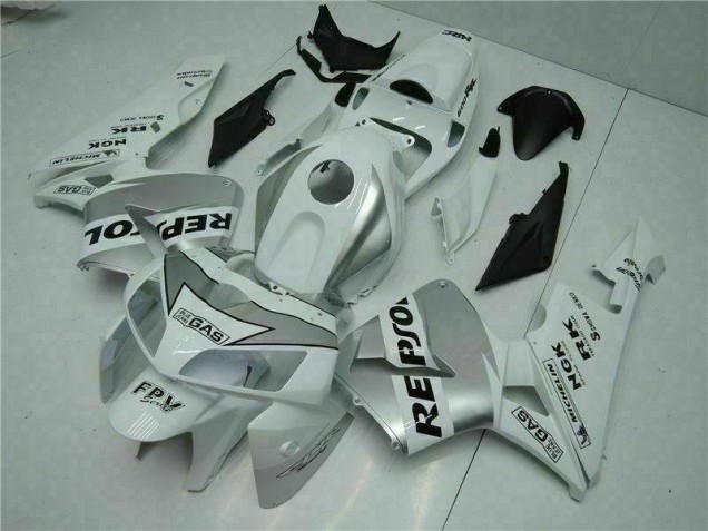05-06 Weiß Honda CBR600RR Motor Verkleidung 05-06 Weiß Honda CBR600RR Motor Verkleidung