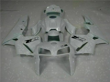 05-06 Weiß Honda CBR600RR Motorrad Verkleidung & Plastik