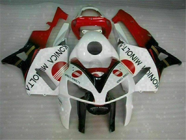 05-06 Weiß Honda CBR600RR Motorrad Verkleidungen 05-06 Weiß Honda CBR600RR Motorrad Verkleidungen