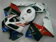 05-06 Weiß Honda CBR600RR Motorrad Vollverkleidung 05-06 Weiß Honda CBR600RR Motorrad Vollverkleidung