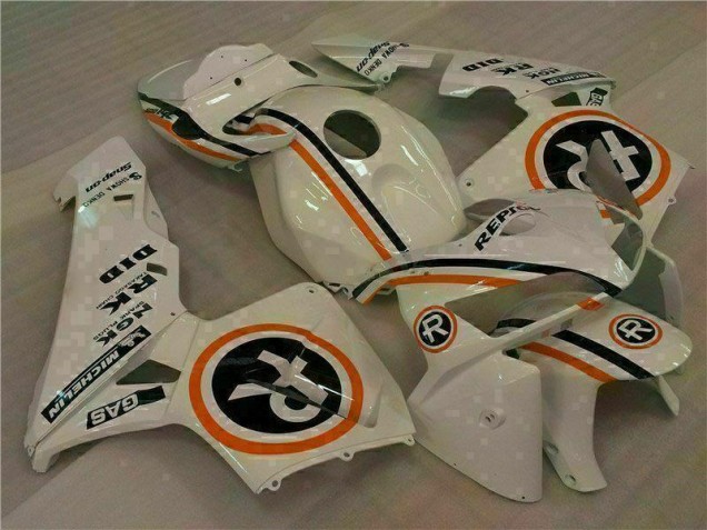 05-06 Weiß Repsol Honda CBR600RR Motorrad Verkleidung 05-06 Weiß Repsol Honda CBR600RR Motorrad Verkleidung