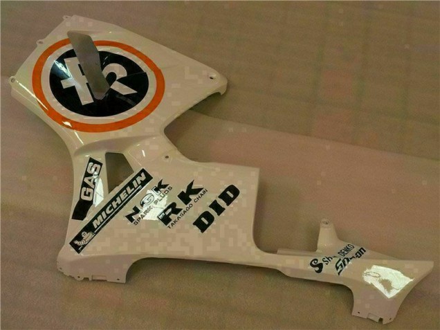 05-06 Weiß Repsol Honda CBR600RR Motorrad Verkleidung 05-06 Weiß Repsol Honda CBR600RR Motorrad Verkleidung