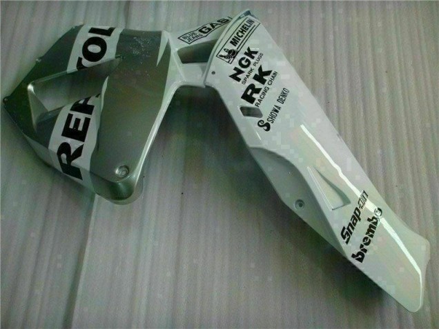 05-06 Weiß Repsol Honda CBR600RR Motorrad Verkleidungen 05-06 Weiß Repsol Honda CBR600RR Motorrad Verkleidungen